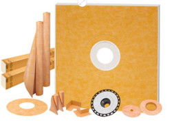 Schluter Kerdi Shower Kit Without Grate 72" x 72"